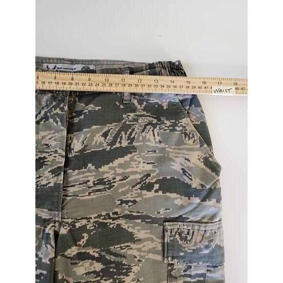 USAF Military Green Tan Camo Heavy Duty Women's Jogger Pants SZ 12S - Picture 7 of 10